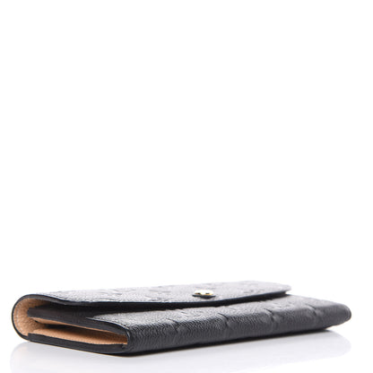 Louis Vuitton Empreinte Emilie Wallet Black Dune 4 of 12