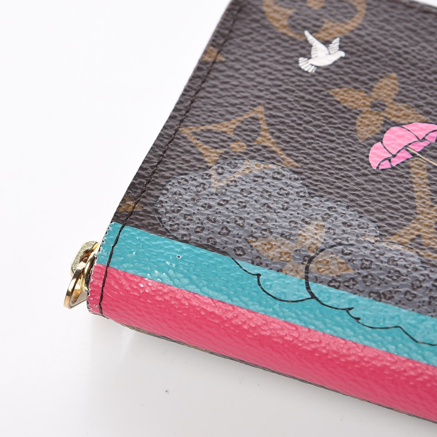 Monogram 2015 Christmas Animation Zippy Coin Purse