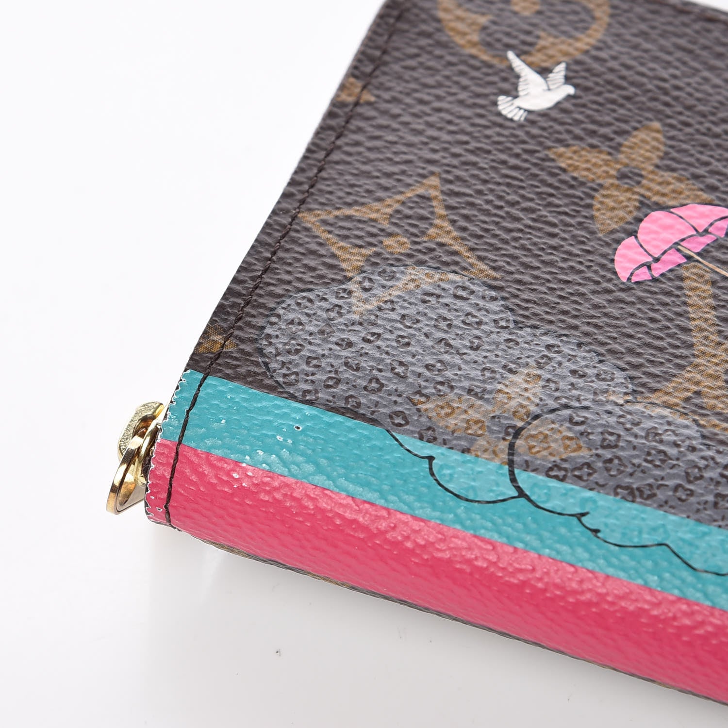 Louis Vuitton Monogram 2015 Christmas Animation Zippy Coin Purse 10 of 12