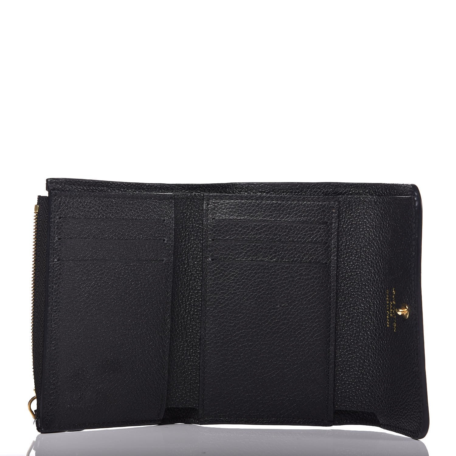 Louis Vuitton Empreinte Pont-Neuf Compact Wallet Black 5 of 8