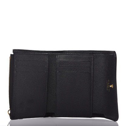Louis Vuitton Empreinte Pont-Neuf Compact Wallet Black 5 of 8