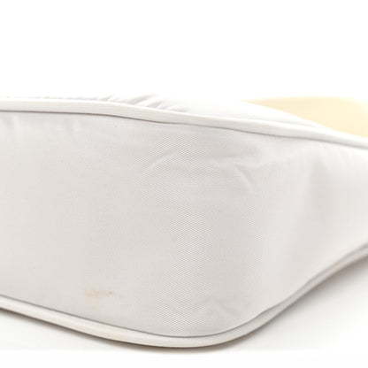 Prada Tessuto Nylon Mini Re-Edition 2000 Bag White 9 of 12