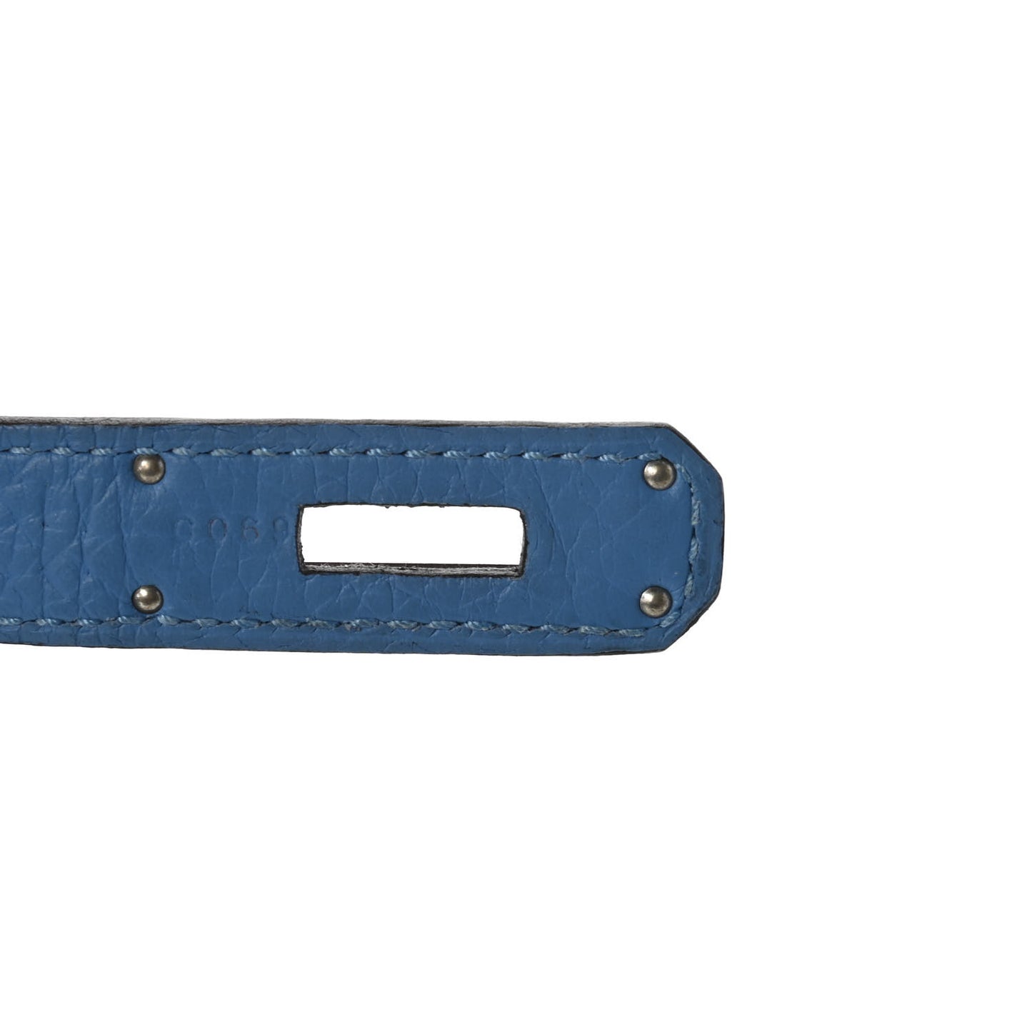 Togo Birkin 35 Bleu Paradis