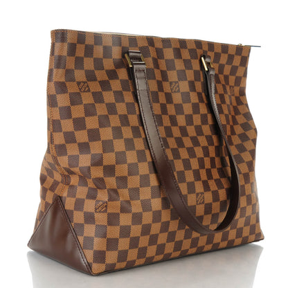 Louis Vuitton Damier Ebene Cabas Mezzo 3 of 8