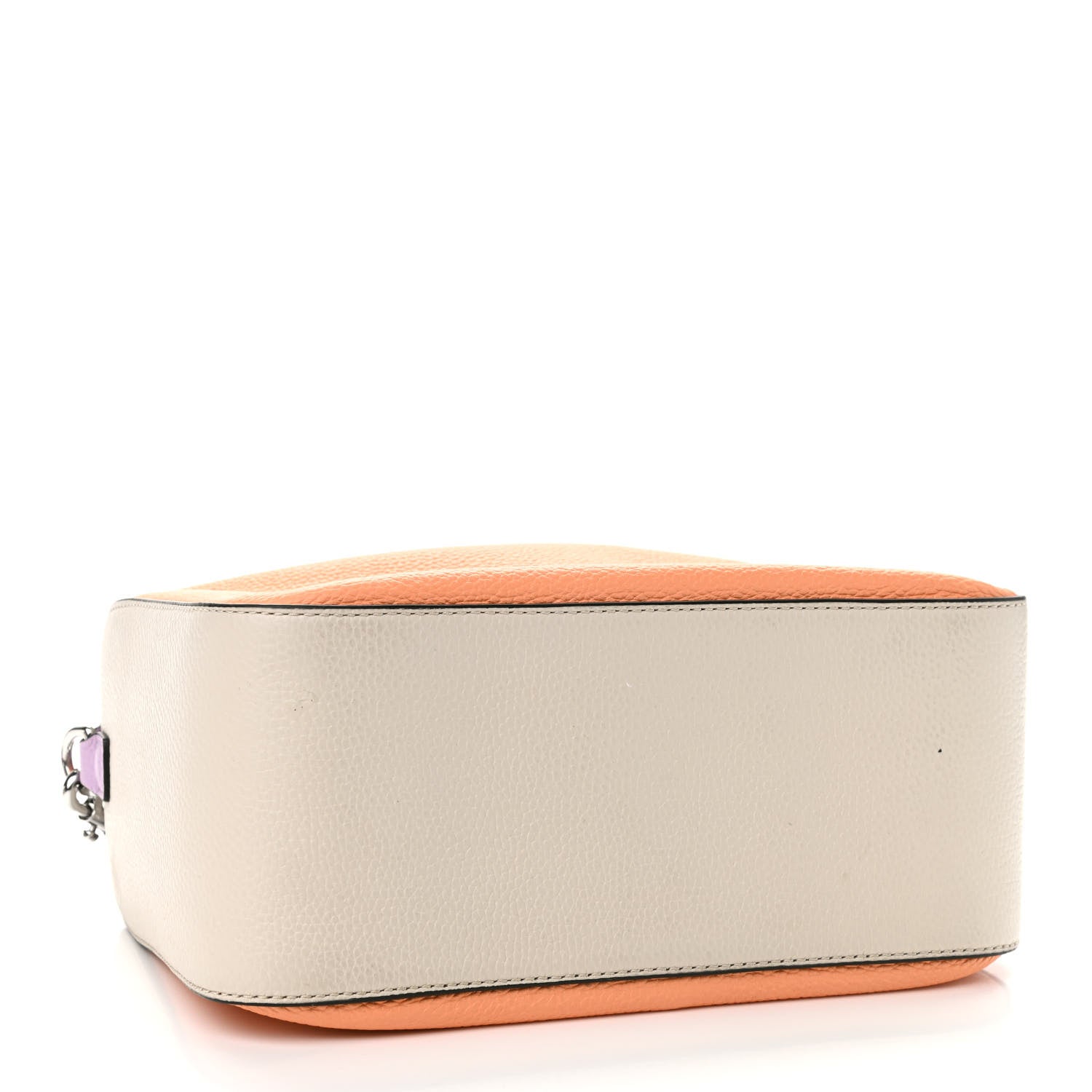 Marc Jacobs Colorblock Calfskin Soft Box 23 Shoulder Bag Orange Chiffon Multicolor 4 of 9