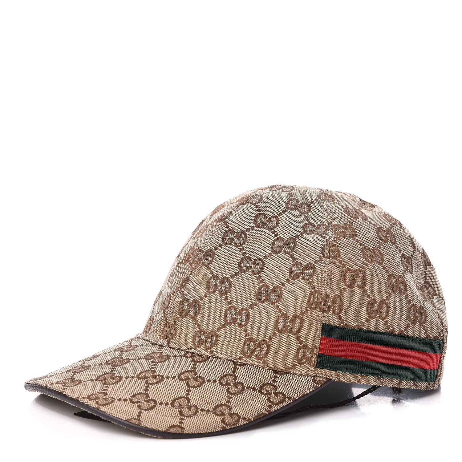 Gucci Monogram Web Baseball Hat S Beige Cocoa 1 of 7
