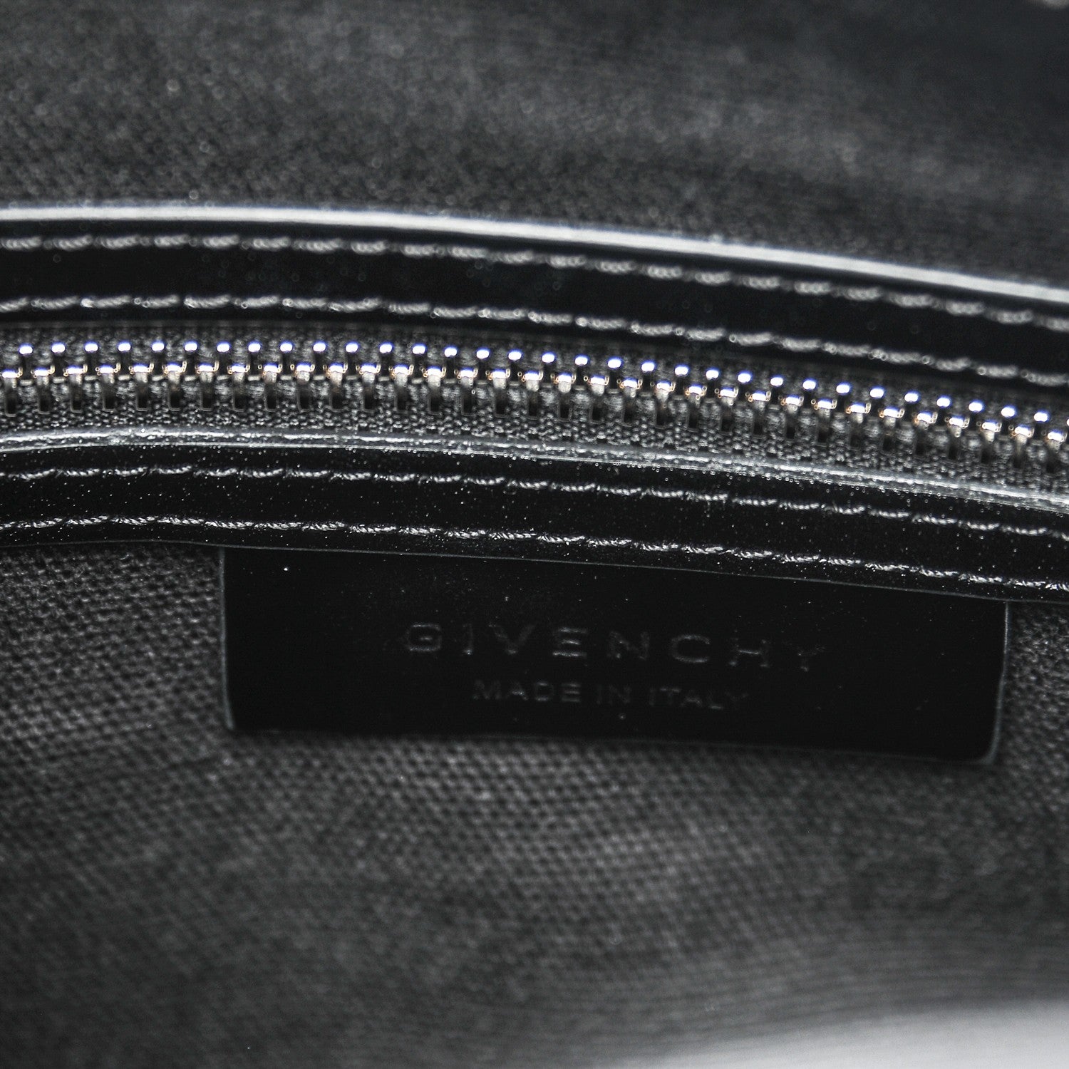 Givenchy Shiny Lord Calfskin Medium Antigona Black 6 of 6