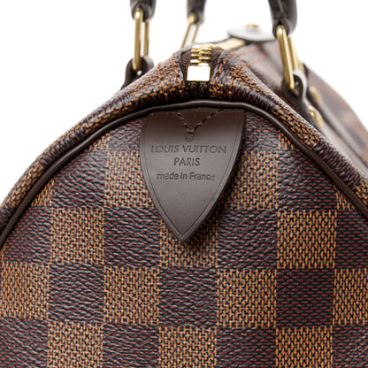 Louis Vuitton Damier Ebene Speedy 25 10 of 13