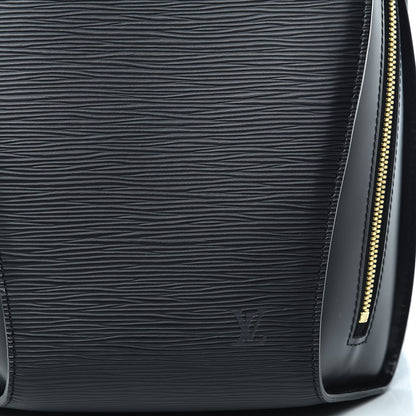 Louis Vuitton Epi Mabillon Backpack Black 9 of 10