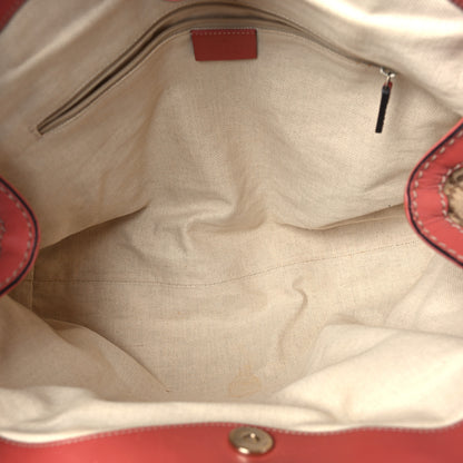 Gucci Diamante Medium Sukey Tote Coral 5 of 14