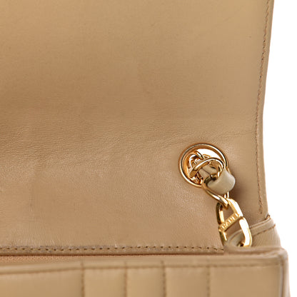 Chanel Lambskin Vertical Quilt Mini Square Flap Beige 16 of 16