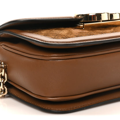 Gucci Suede Microguccissima Go Small Shoulder Bag Brown 9 of 10