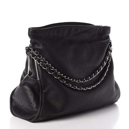 Chanel Lambskin Large Ultimate Soft Tote Black 3 of 9