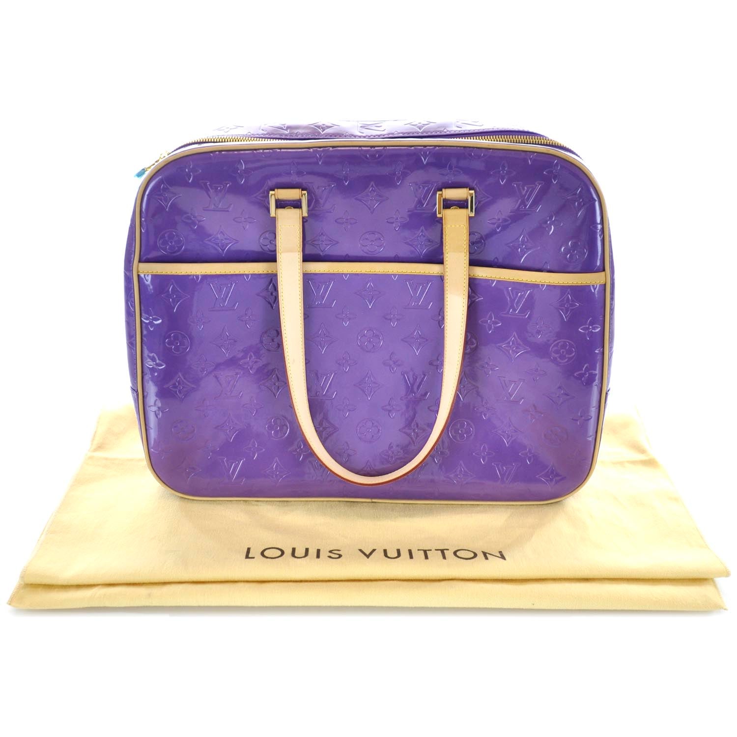 Louis Vuitton Vernis Sutton Purple 3 of 9