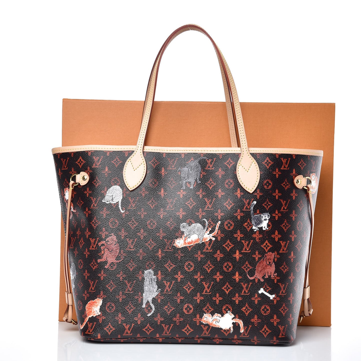Catogram Neverfull MM Marron