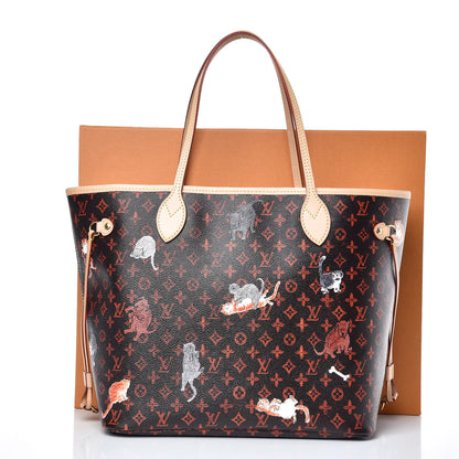 Louis Vuitton Catogram Neverfull MM Marron 11 of 11