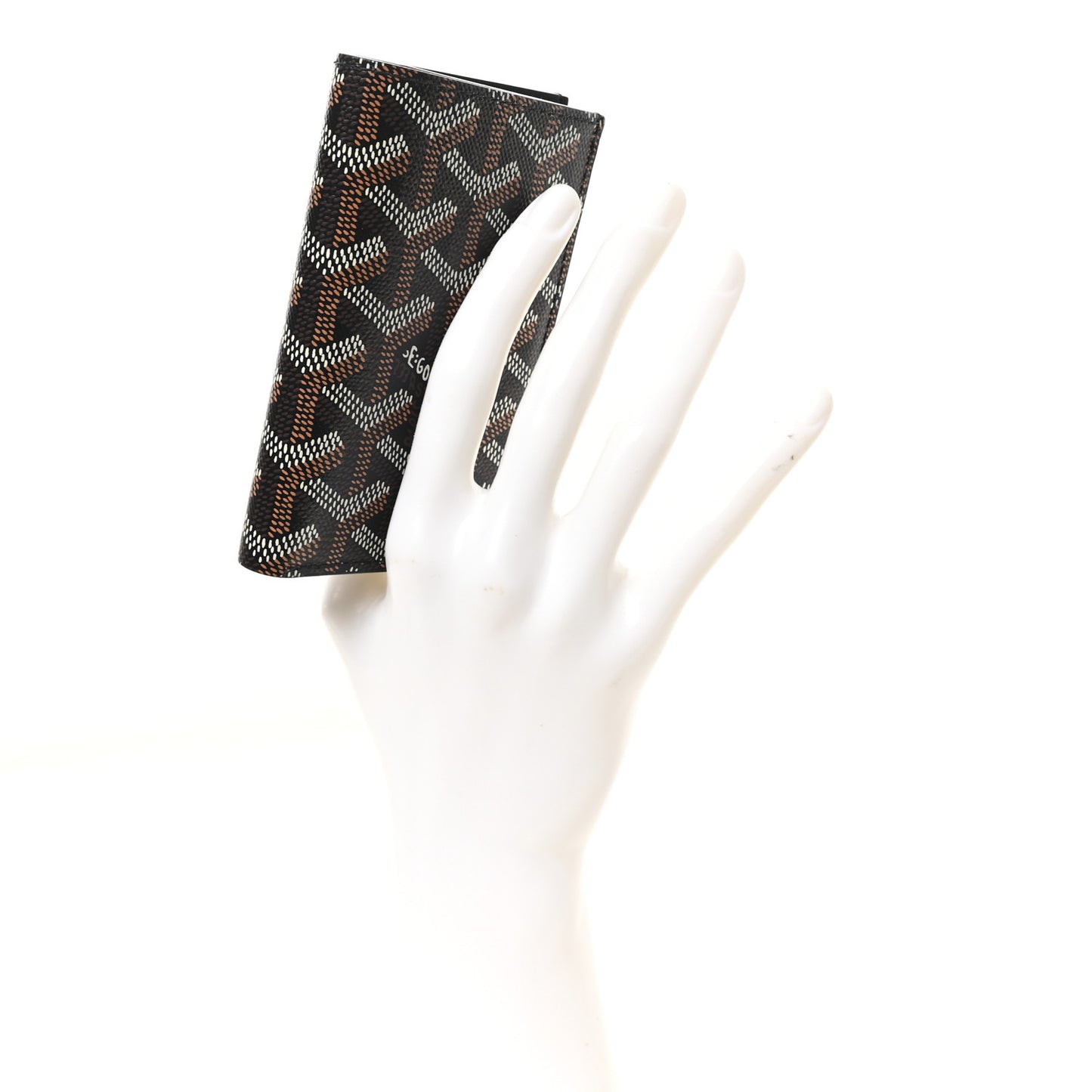 Goyardine Saint Pierre Card Holder Black