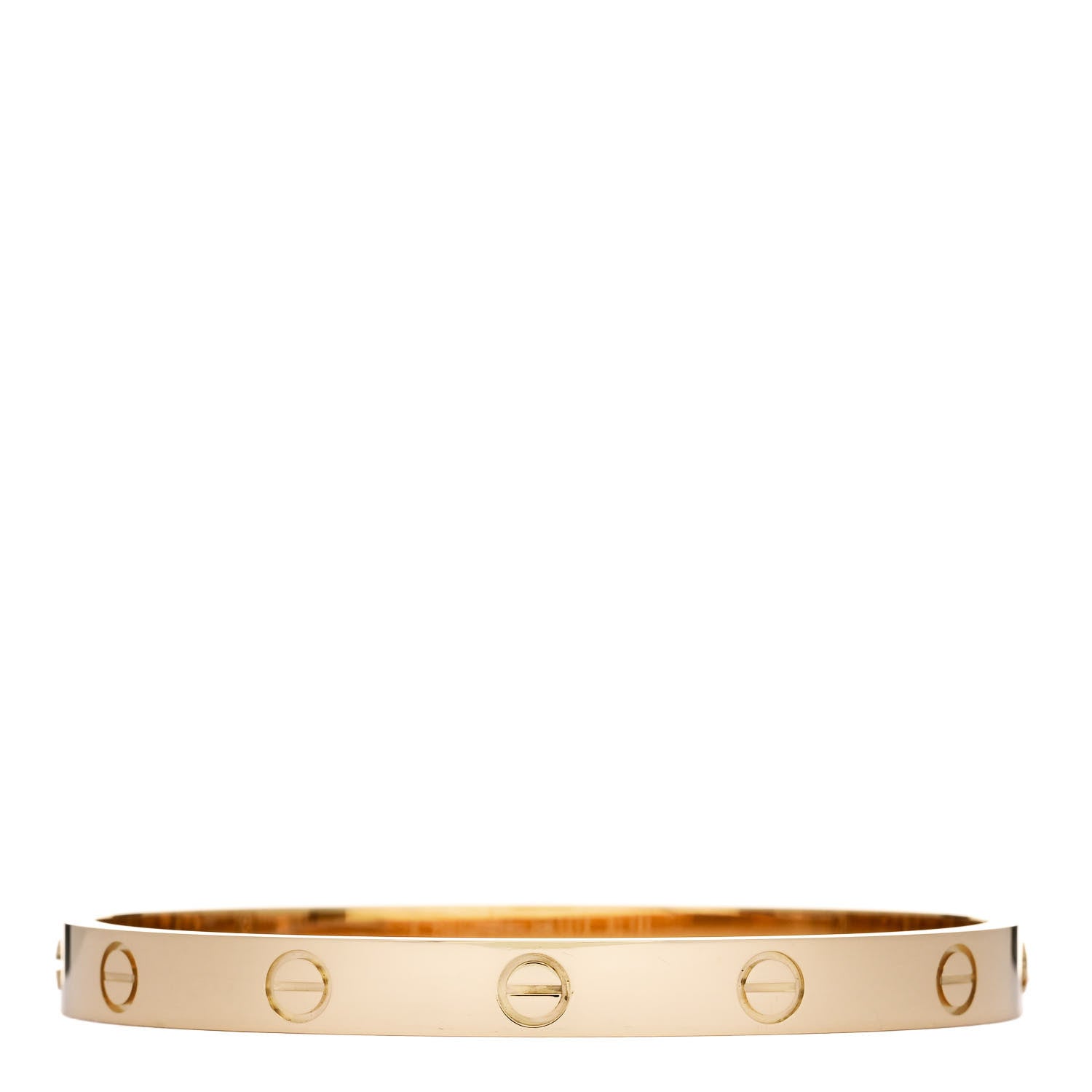 Cartier 18K Yellow Gold LOVE Bracelet 17 2 of 9