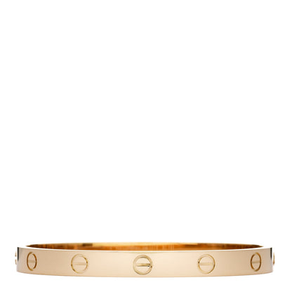 Cartier 18K Yellow Gold LOVE Bracelet 17 2 of 9