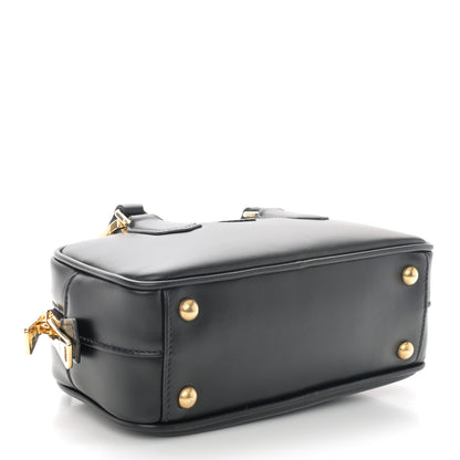 Miu Miu Calfskin Mini Arcadie Top Handle Bag Black 4 of 10