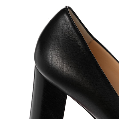 Christian Louboutin Nappa Kabetts 100 Pumps 39.5 Black Lucido 8 of 10