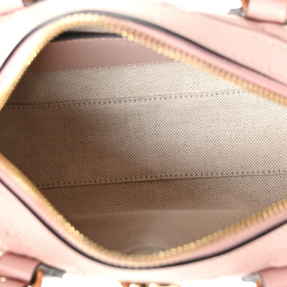 Gucci Calfskin GG Matelasse Mini Bowler Bag Perfect Pink 5 of 10
