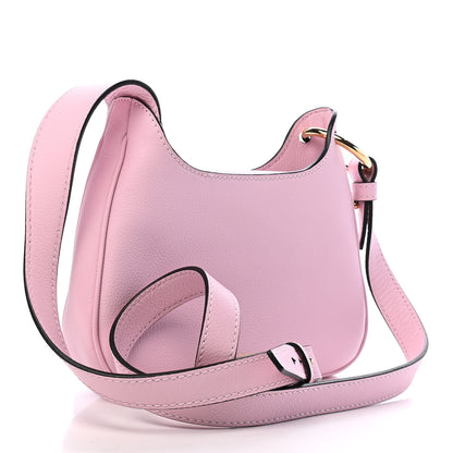 Versace Calfskin La Medusa Small Hobo Crossbody Pink 2 of 8