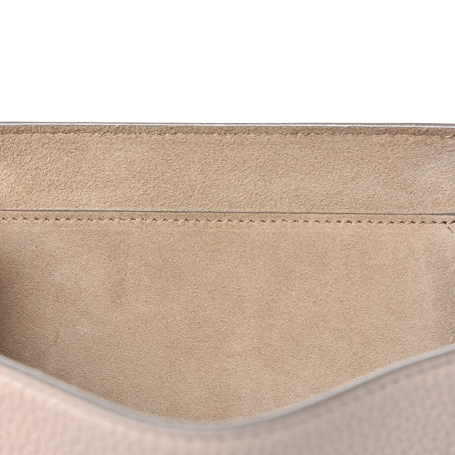 Grained Lambskin Drew Shoulder Bag Abstract White