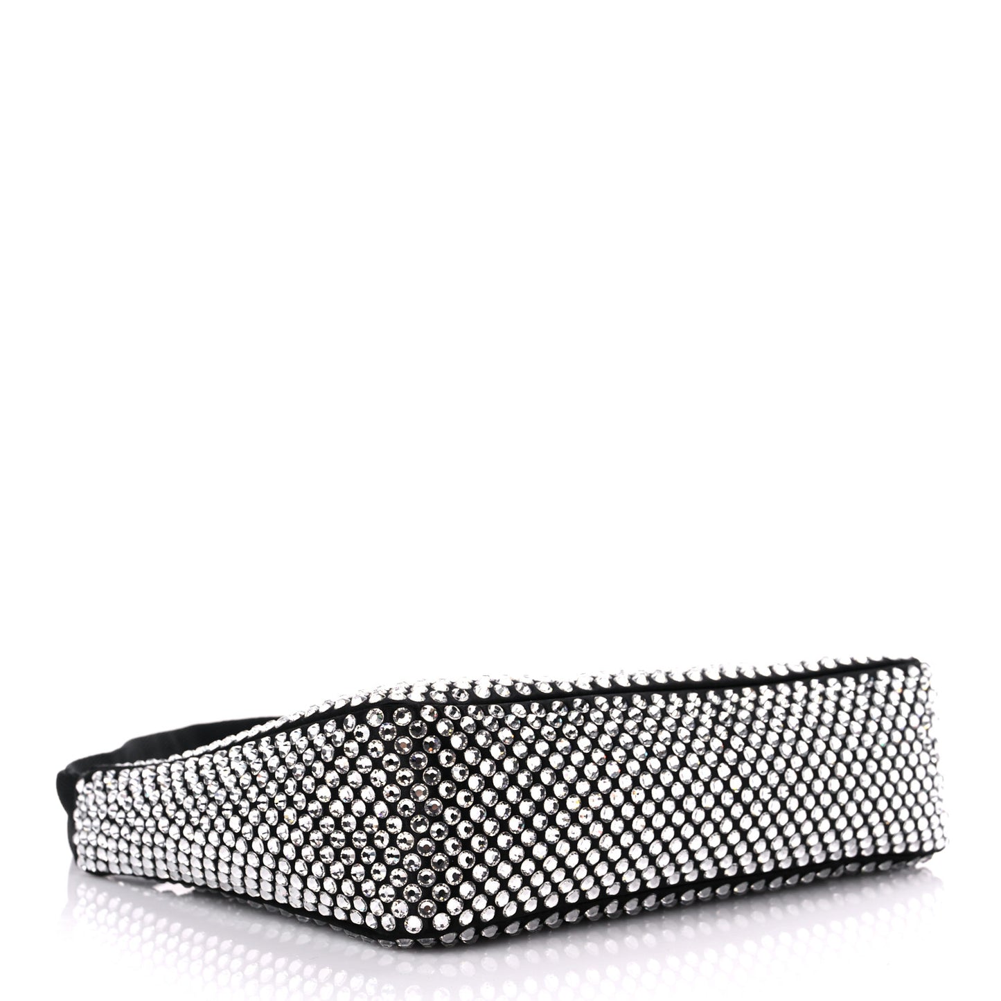 Satin Crystal Mini Re-Edition 2000 Bag Cristal