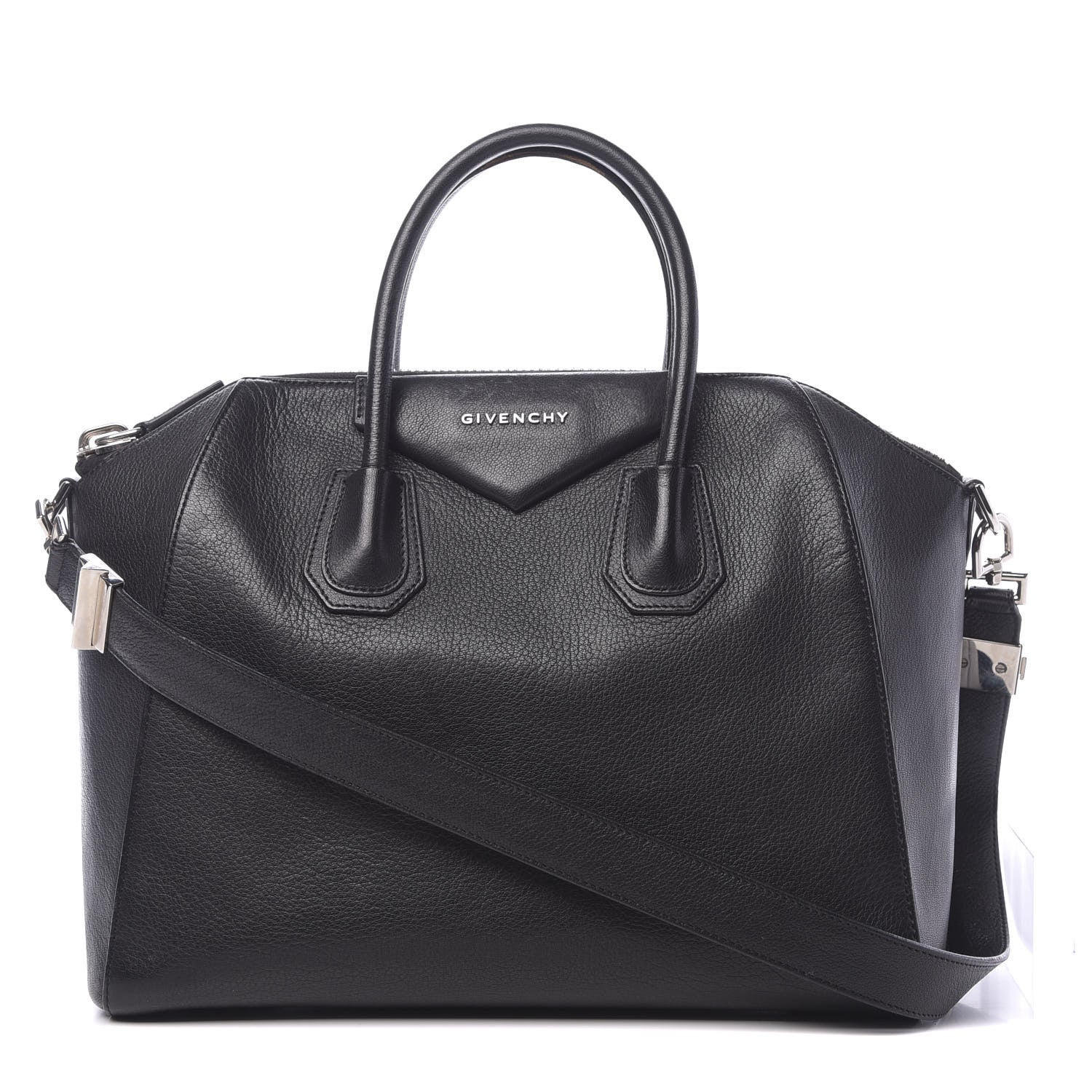 Givenchy Sugar Goatskin Medium Antigona Black 1 of 12