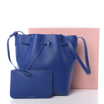 Mansur Gavriel Calfskin Bucket Bag Royal 11 of 11