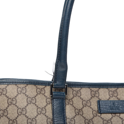 Gucci GG Plus Monogram Medium Joy Tote Navy 12 of 19