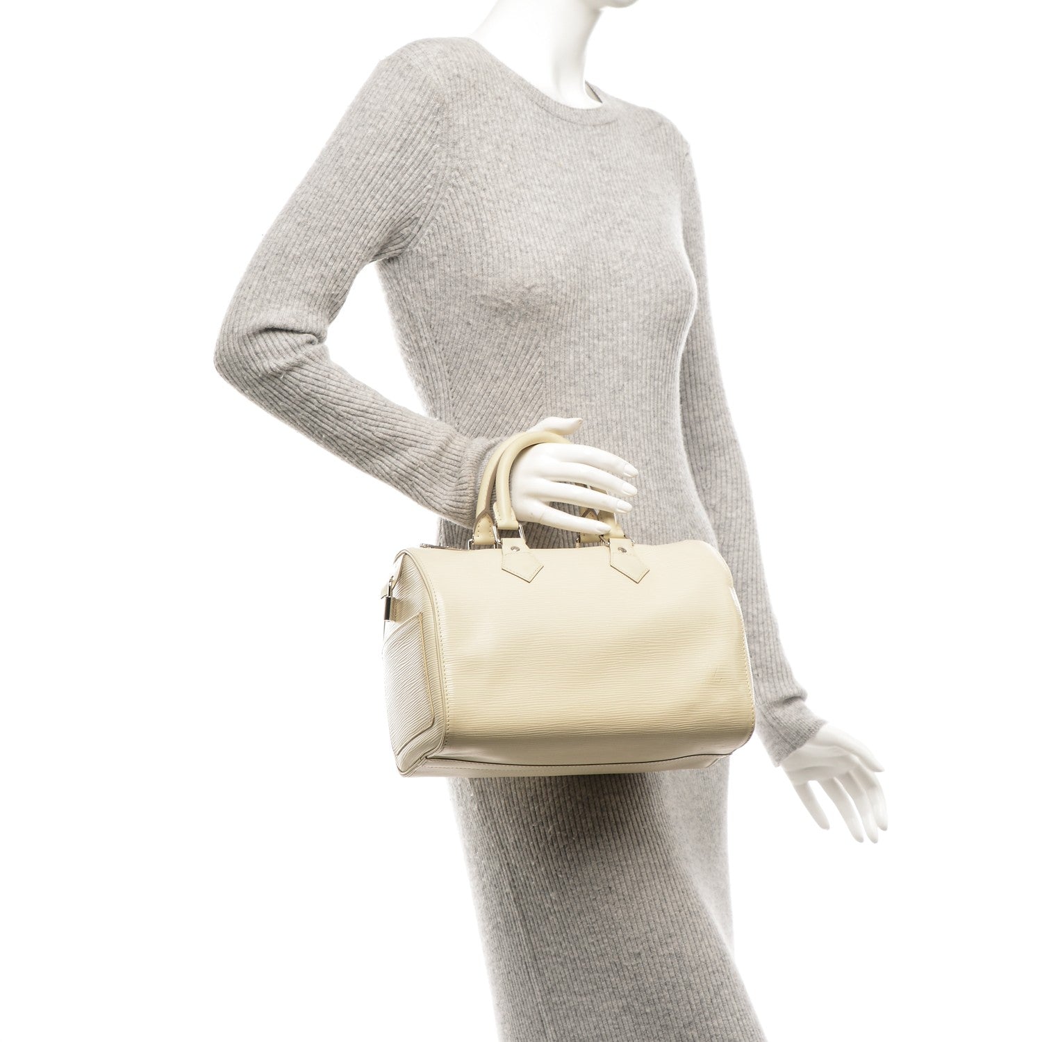 Louis Vuitton Epi Speedy 30 Ivory 2 of 7