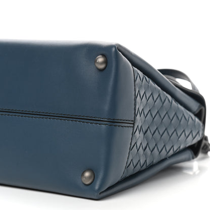 Bottega Veneta Nappa Medium Piazza Bag Denim 9 of 9