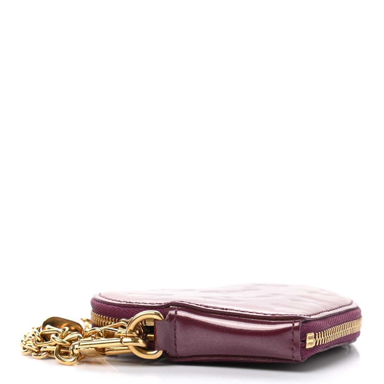 Louis Vuitton Vernis Heart Coin Purse Rouge Fauviste 4 of 7