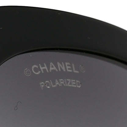 Chanel Acetate Butterfly Winter Pearl Sunglasses 5339-H Black 7 of 8