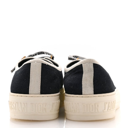 Christian Dior Canvas Walk'N'Dior Low Top Sneakers 36 Black 6 of 13