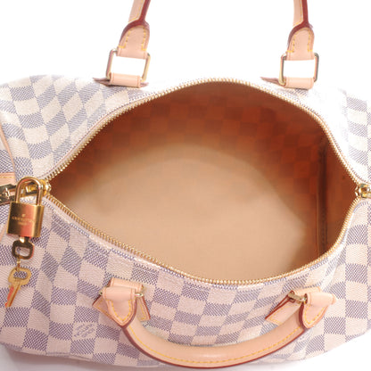 Louis Vuitton Damier Azur Speedy Bandouliere 30 5 of 9