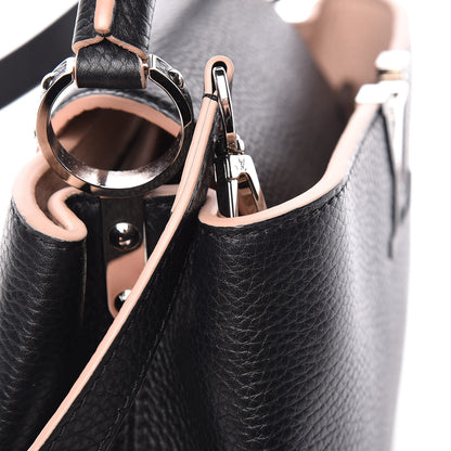 Louis Vuitton Taurillon Capucines BB Black Petale 7 of 9