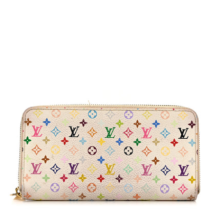 Louis Vuitton Monogram Multicolor Zippy Wallet White 1 of 11