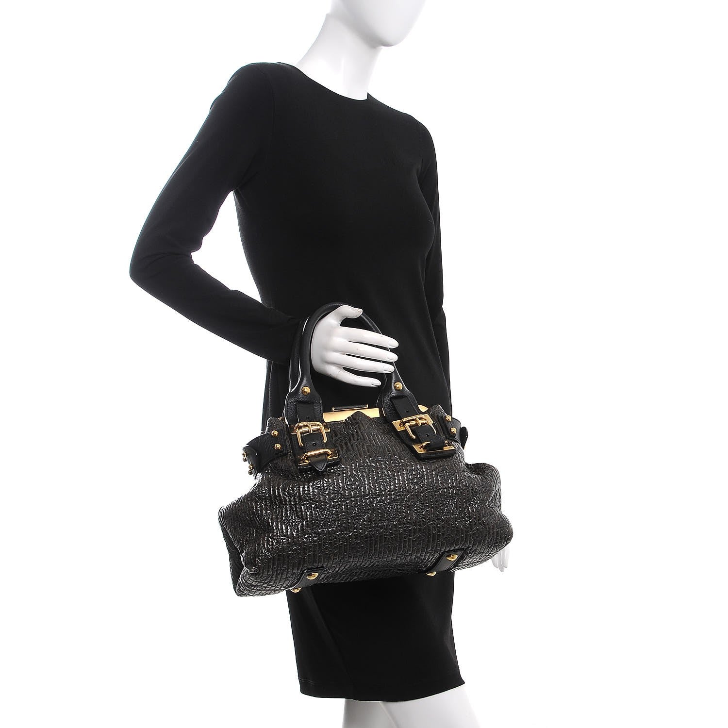 Louis Vuitton Monogram Motard Biker Black 2 of 8