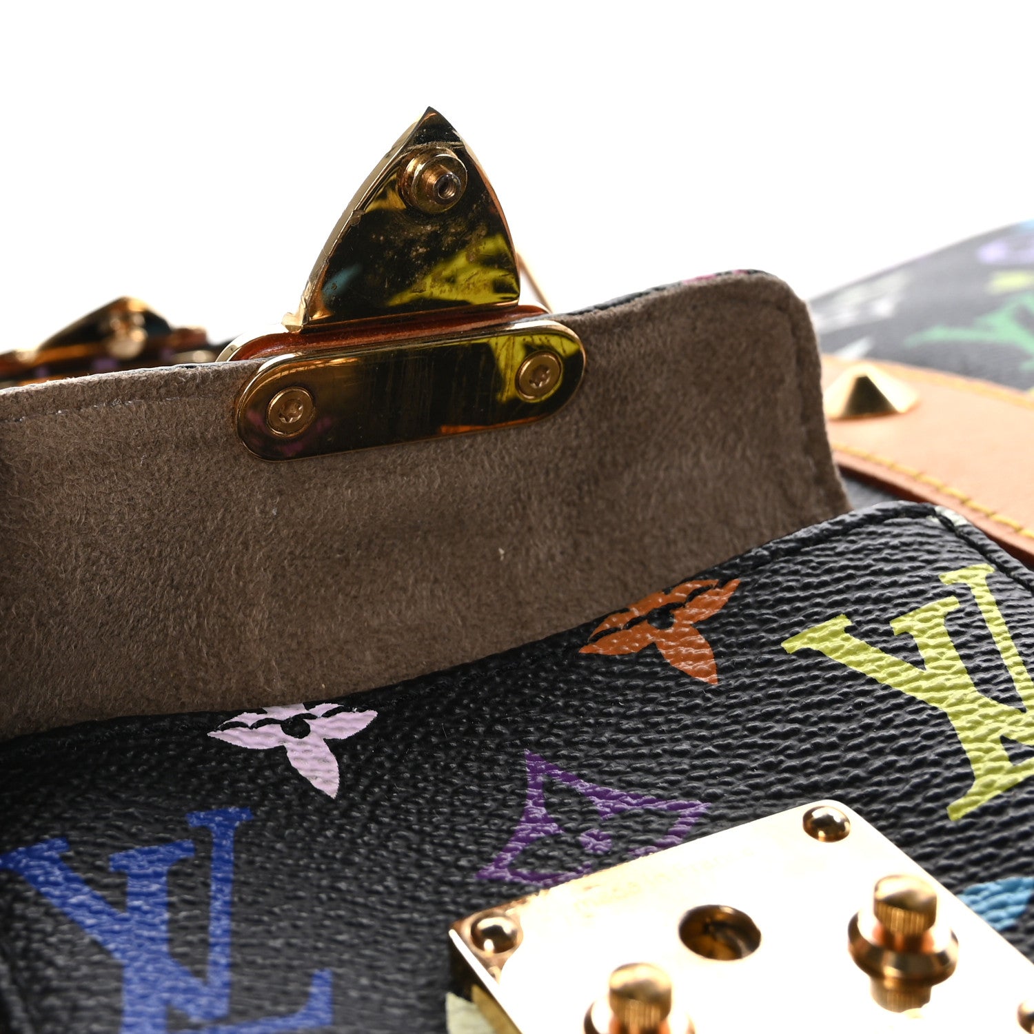 Louis Vuitton Monogram Multicolor Keepall 45 Black 12 of 13