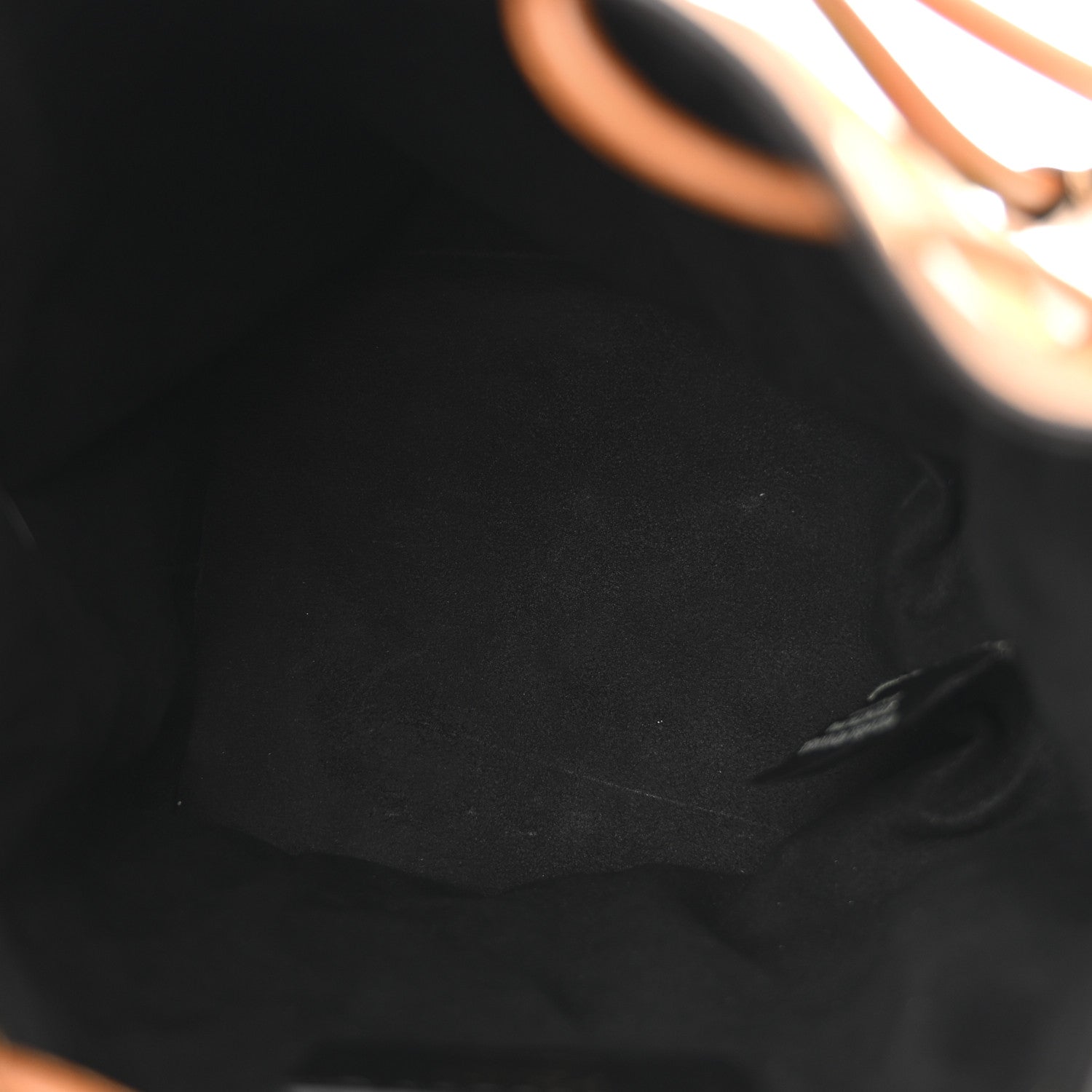 Fendi Kuban Canvas Vitello King F is Fendi FF Embroidered Mini Mon Tresor Bucket Bag Multicolor Cuoio 5 of 13