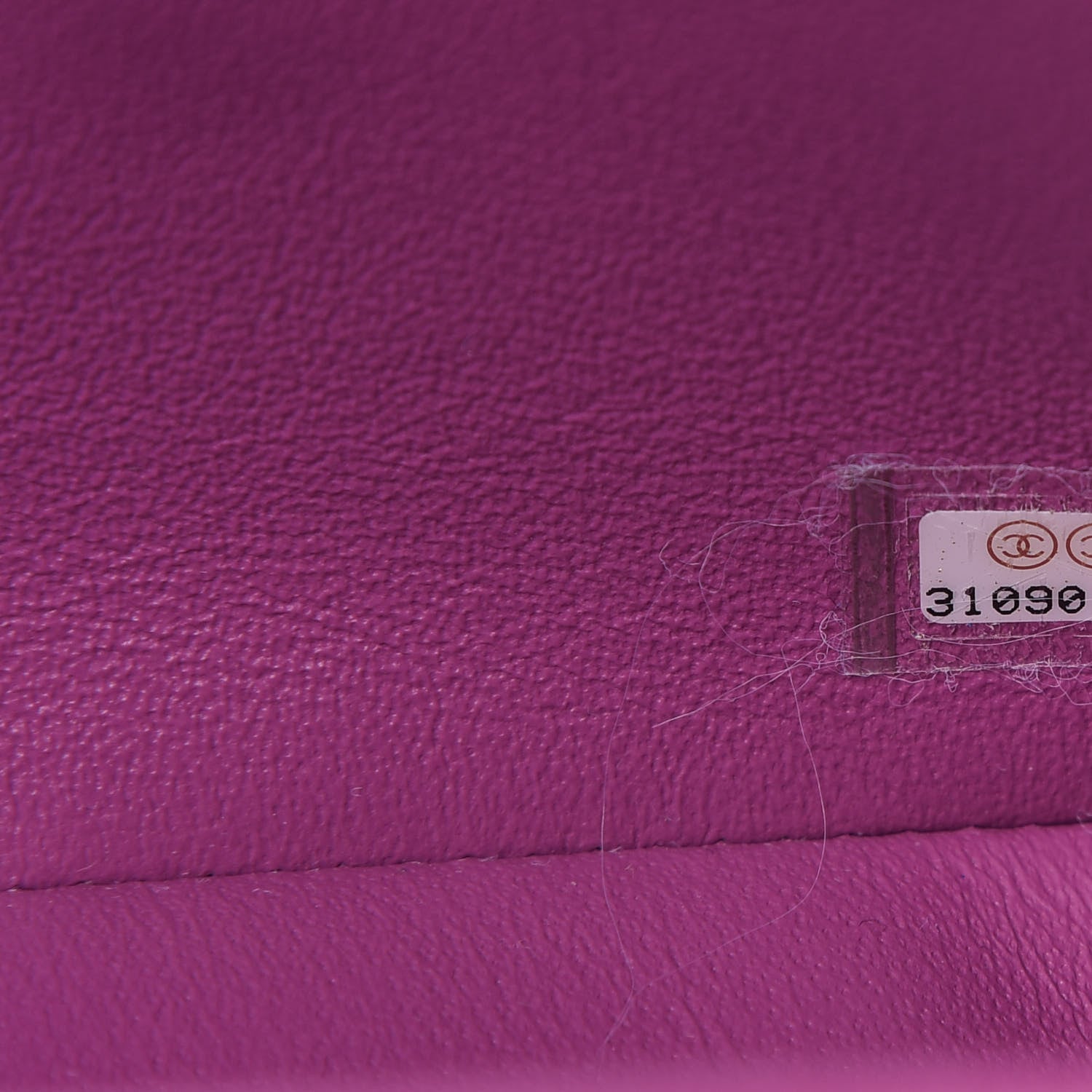 Chanel Lambskin Quilted Mini Rectangular Flap Blue Purple 9 of 10