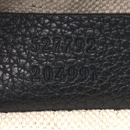 Gucci Grained Calfskin Small Logo Belt Bag Black 8 of 11