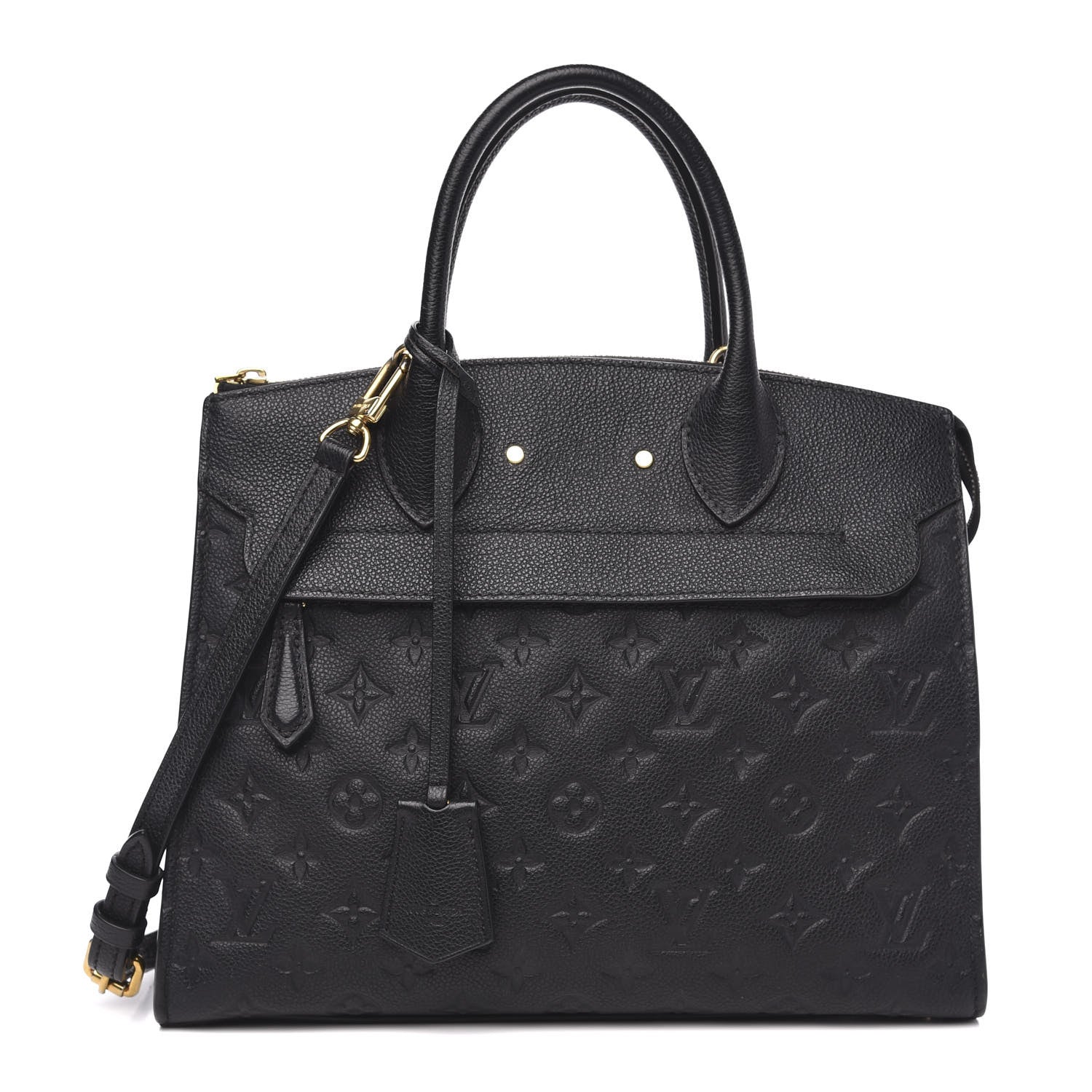 Louis Vuitton Empreinte Pont Neuf MM Black 1 of 12