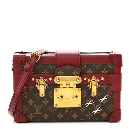 Louis Vuitton Monogram Petite Malle Bordeaux 1 of 9