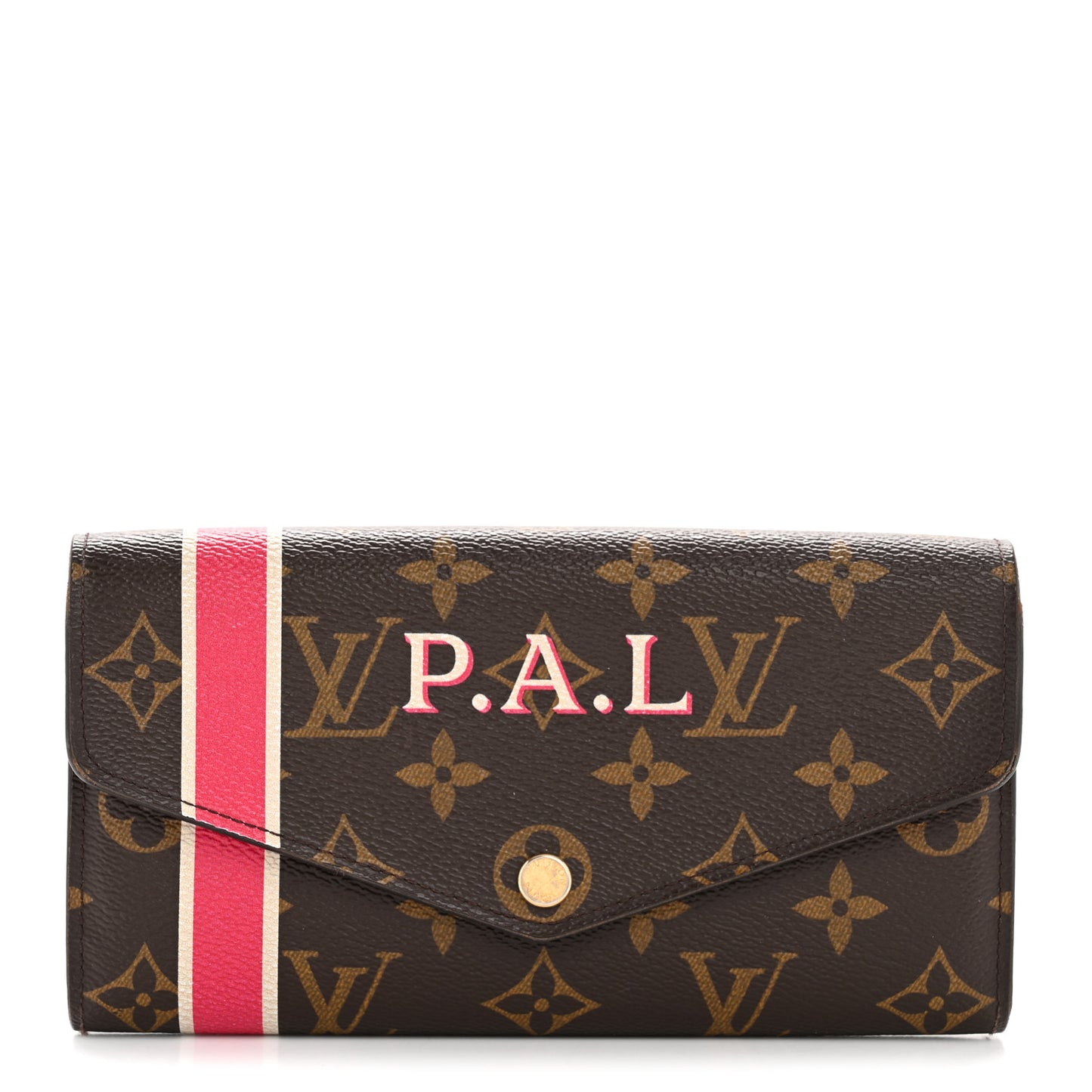 Monogram My LV Heritage Sarah Wallet NM Rose Freesia
