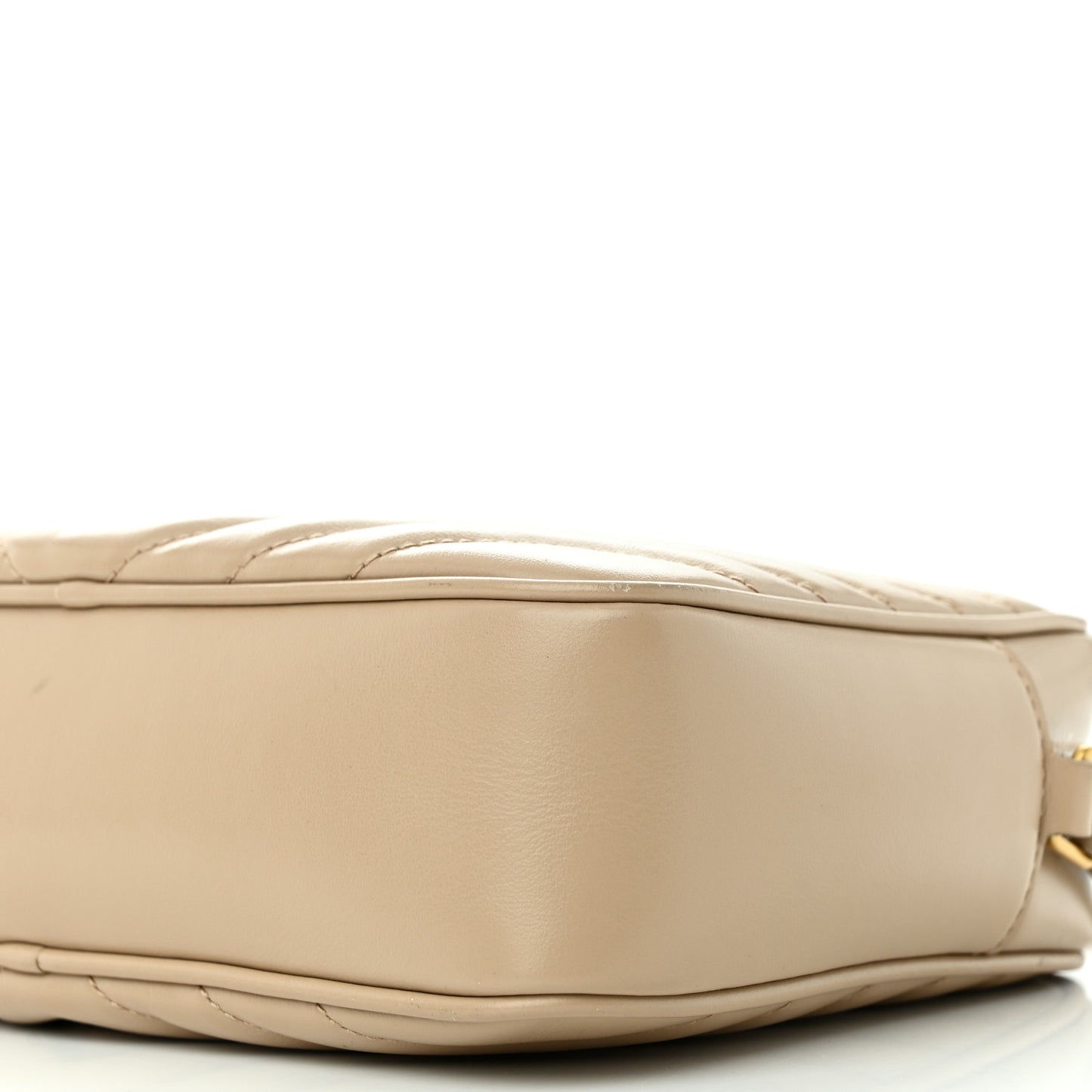 Calfskin Matelasse Monogram Lou Camera Bag Dark Beige