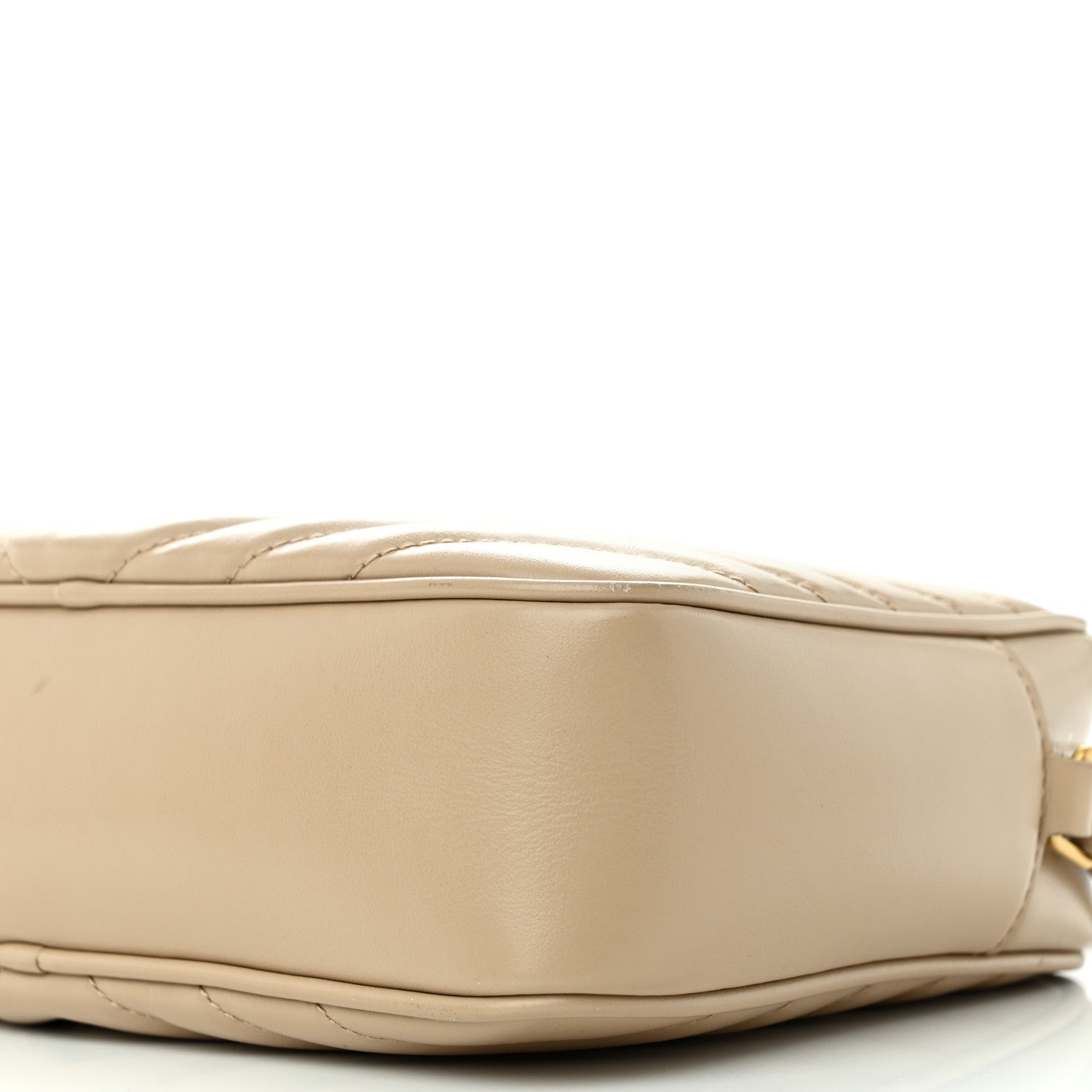 Saint Laurent Calfskin Matelasse Monogram Lou Camera Bag Dark Beige 10 of 14